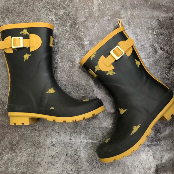Joules Shoes - Joules molly welly rain boot bees 7 (38)